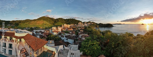 Aerial view of the Las Catalinas in Guanacaste, Costa Rica