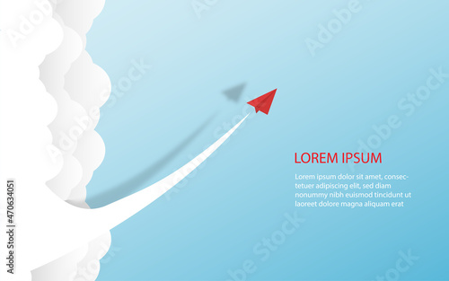 start up concept illustration. rocket ship launch with cloud. vector of rockets taking off concept of start up business. launching a business project with rocket concept vector illustration.