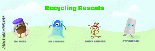 Four common recycling rascals