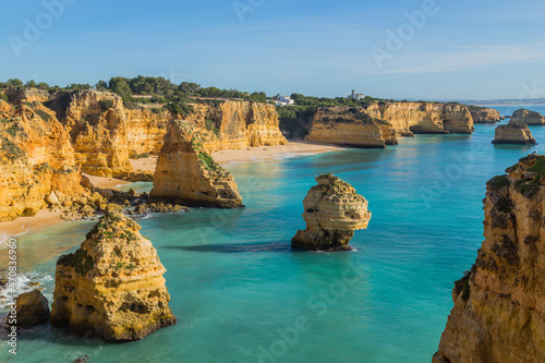 beach of Praia da Marinha