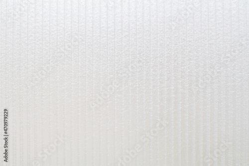 Polycarbonate plastic, Transparent material Corrugated plastic surface use for partition wall or roofing. Background and texture.