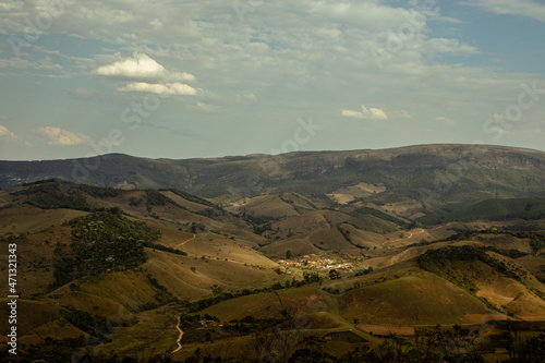 Natural landscape in the Ibitipoca mountains, city of Lima Duarte, State of Minas Gerais, Brazil