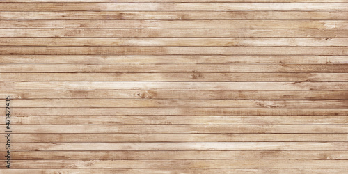 slatted floor old wood grain background 3D illustration