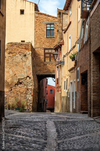 Old street in Tarazona, Saragossa. Spain