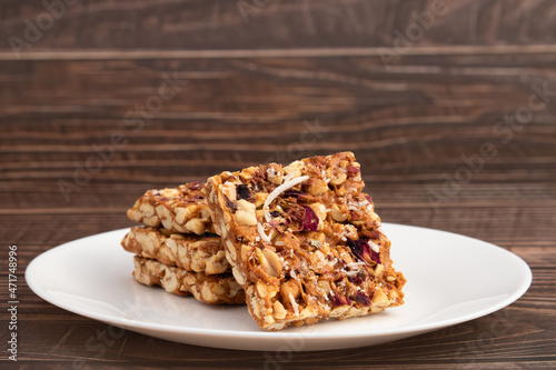 Peanut Candy Bars Mithai Or Giurgiulena Known As Meetha Chikki, Gud Patti, Gur Mungfali Chiki, Gajak, Tilgul, Gajjak, Gazak Or Gachak Is Made Of Moongfali And Jaggery. Makar Sankranti And Lohri Food