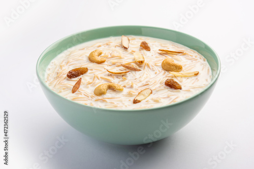 Semiya Payasam or Sevian or Shewai Kheer