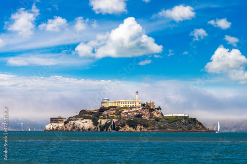 Alcatraz prison Island in San Francisco