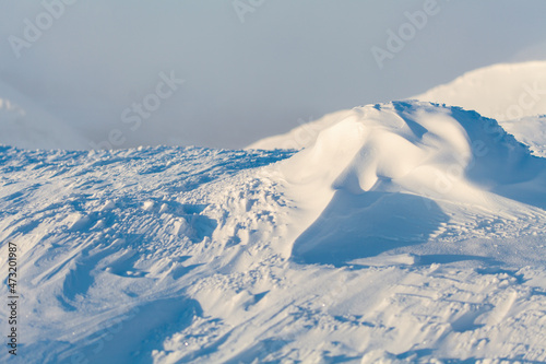 Hibiny mountains snow ski season in Kirovsk