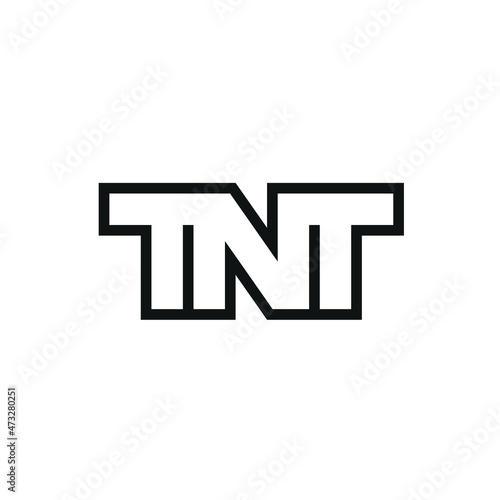 initials TNT logo design inspiration