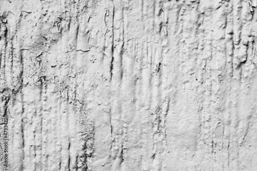 bumpy texture of white concrete wall surface for background or wallpaper