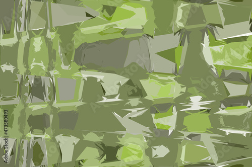 Tekstura kompozycja barwne plamy odcienie zielonego