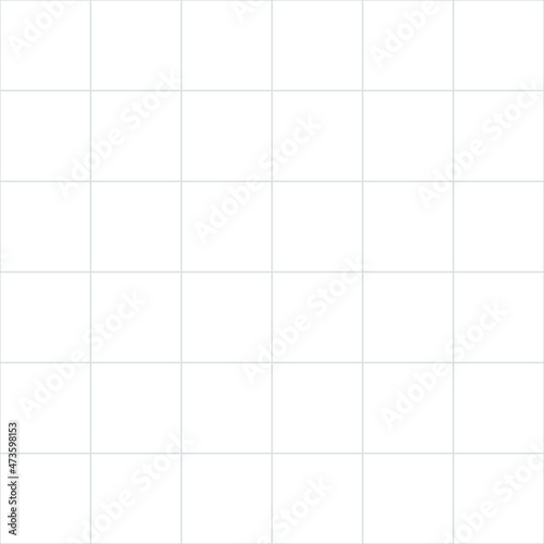 Gray square grid, seamless on the white background. Vector illustration.