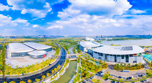 Urban environment of Nantong International Conference Center, Jiangsu Province