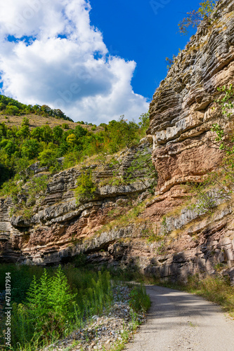Boljetin river gorge in Eastern Serbia