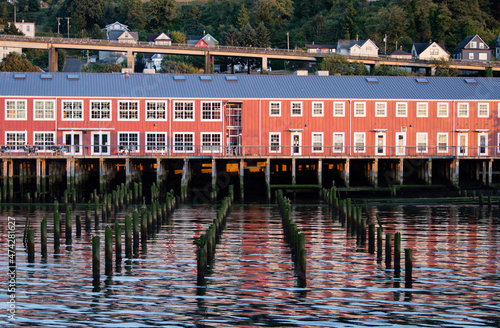 Building on the Columbia River