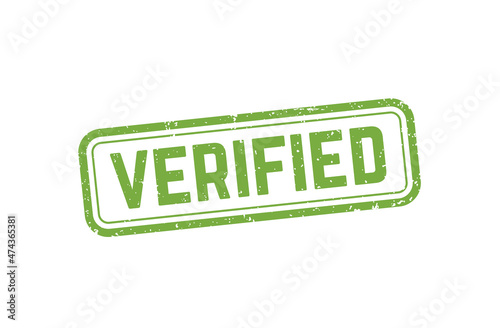 verified stamp, vector seal design