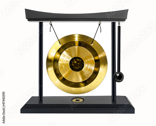 Gong, percussion musical instrument
