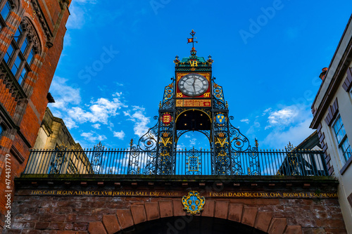 Eastgate Clock in Chester, Cheshire UK