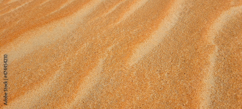 Wüstenboden Sandkörner