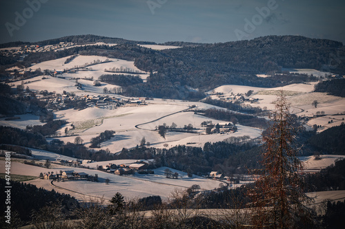 Winterlandschaft am Gallner in Niederbayern