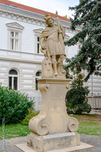 Statue of Saint Florian in Zalaegerszeg, Hungary