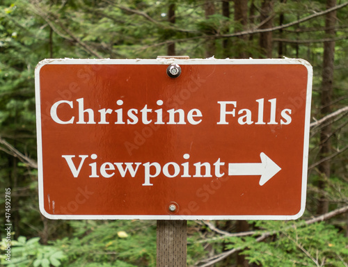 Christine Falls Sign