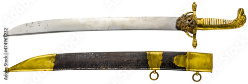 cold steel naval cutlass officer's knife