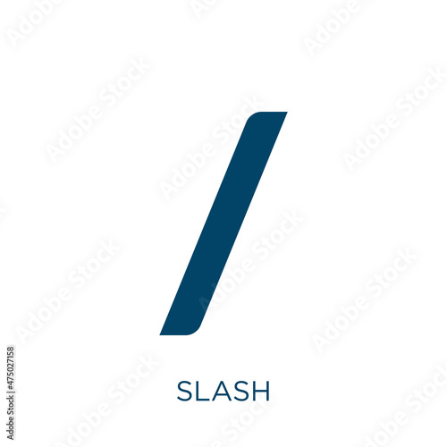 slash vector icon. metallic filled flat symbol for mobile concept and web design. Black damage glyph icon. Isolated sign, logo illustration. Vector graphics.