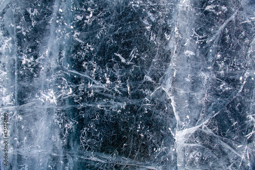 ice cracks texture background
