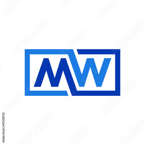 MW Logo can be used for company, sign, icon, and others.