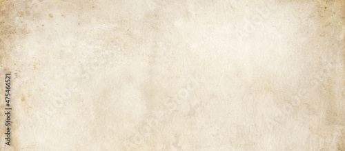 Old parchment paper texture background. Banner