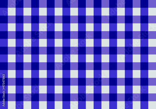 White and purple loincloth pattern.