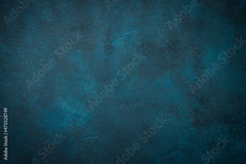 Blue stone background. Empty space for design.