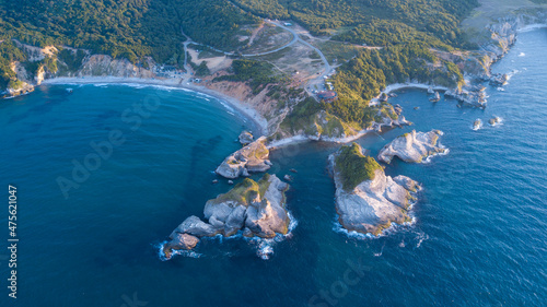Perfect images. Drone photos of the bay. Kilimli koyu ağva şile istanbul