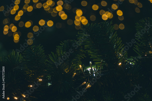 christmas background, holiday background. Lights.