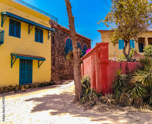 Island of Goree near Dakar in Senegal