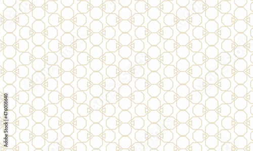 seamless pattern with hexagon. geometric background.