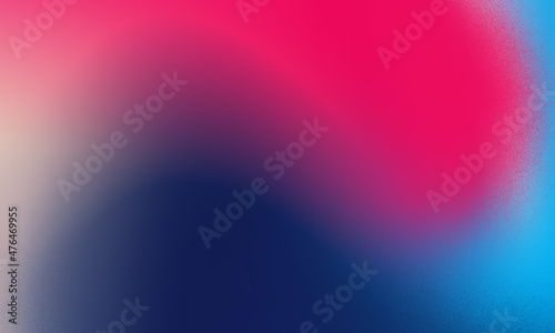 blurry abstract gradient texture in pink and blue. artistic illustration of the trendy colorful decoration. a design element for background and wallpaper.