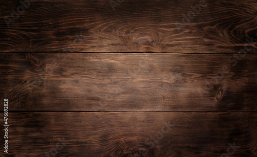 Wooden background from planks