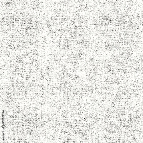 Natural French gray linen texture background. Ecru flax fibre seamless woven pattern. Organic yarn close up fabric effect. Rustic farmhouse cloth textile canvas tile.
