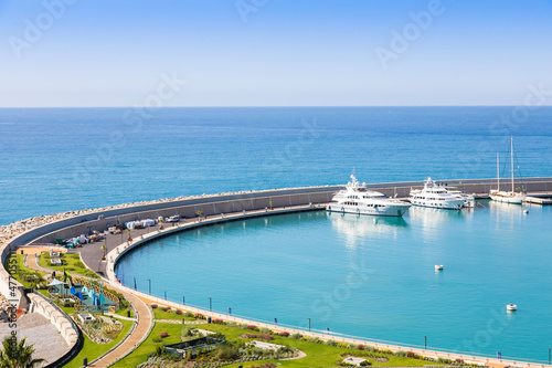 Cala del Forte - Ventimiglia. Principality of Monaco ports' brand new marina