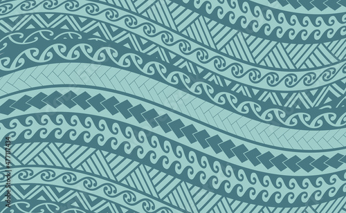 polynesian maori pattern vector illustration wallpaper tile tatto design wave tribal 문신도안 건대타투 마오리