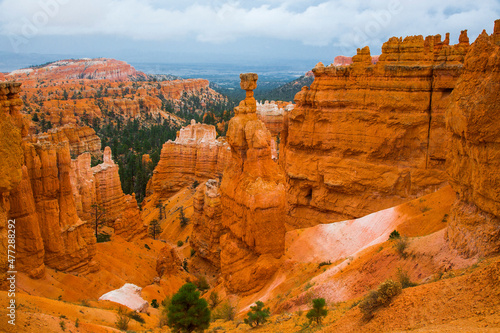 Bryce Canyon panorama in the US