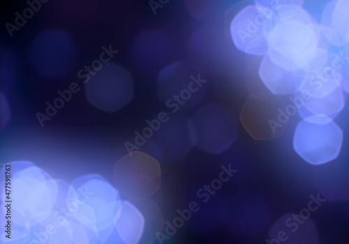 Bokeh abstract texture. Colorful. Defocused background. Blurred bright light. Circular points.