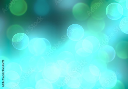 Bokeh abstract texture. Colorful. Defocused background. Blurred bright light. Circular points.