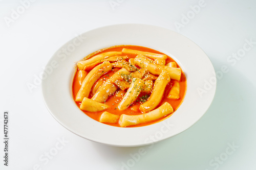 Korean Stir-fried Rice Cake, 'Tteokbokki'