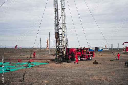 Oilfield prospects in Tarim Basin, Xinjiang, China