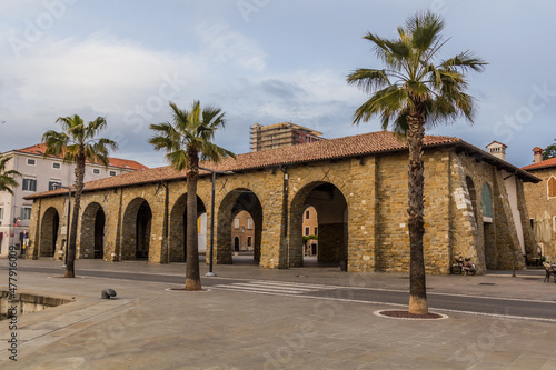 Old salt warehouse Taverna in Koper, Slovenia