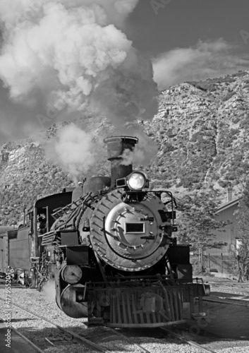 Old American steam Locomotive 