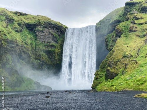 The Amazing Skogafoss Waterfall in Iceland